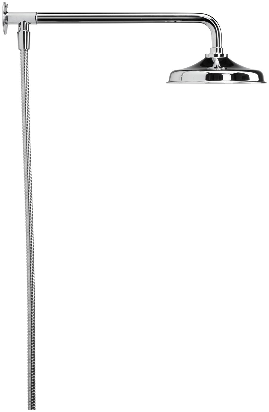 Croydex Traditional Shower Head, Arm and Hose Set (2660802) Argos