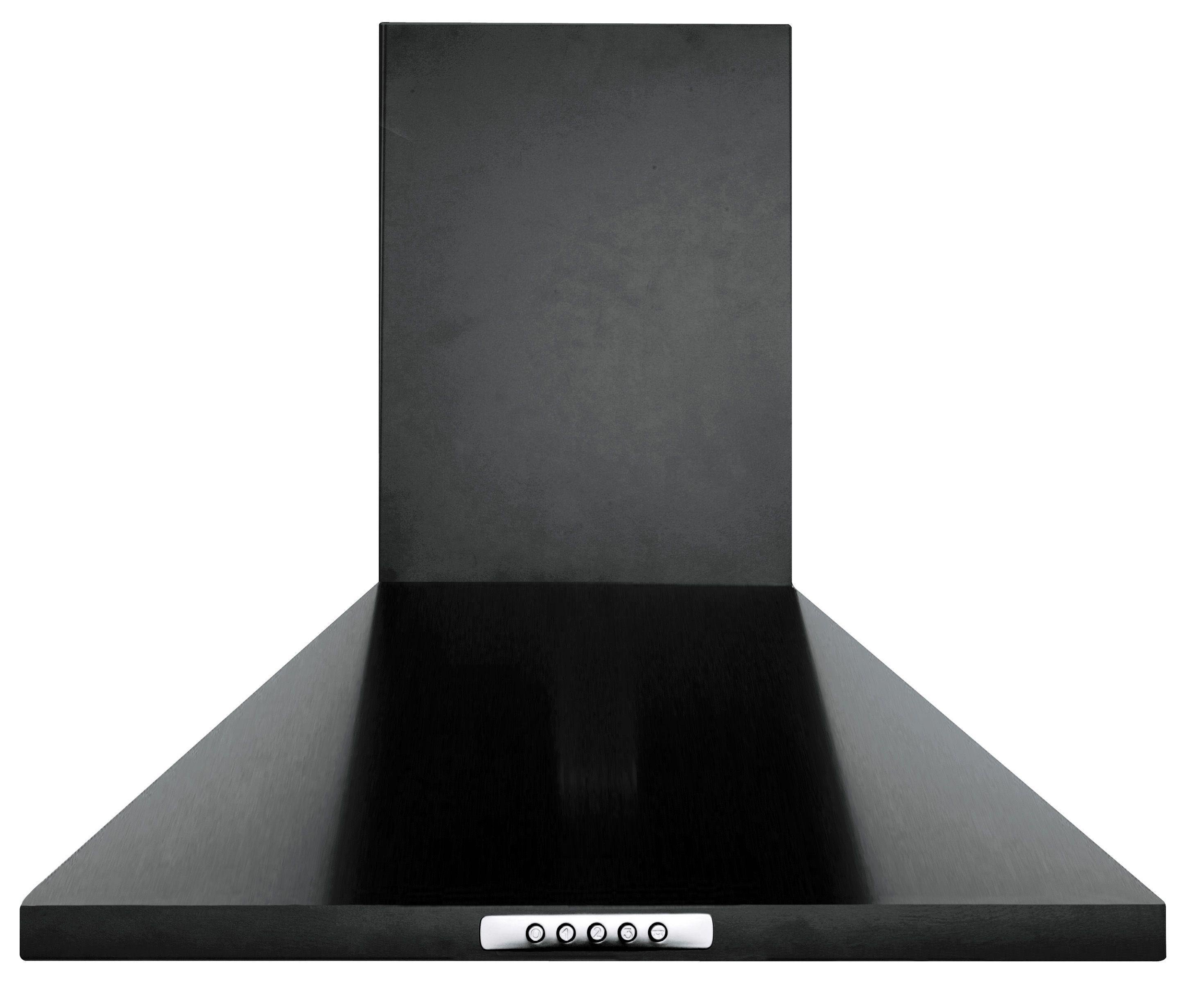 Buy 60cm Chimney Cooker Hood Black Cooker hoods Argos