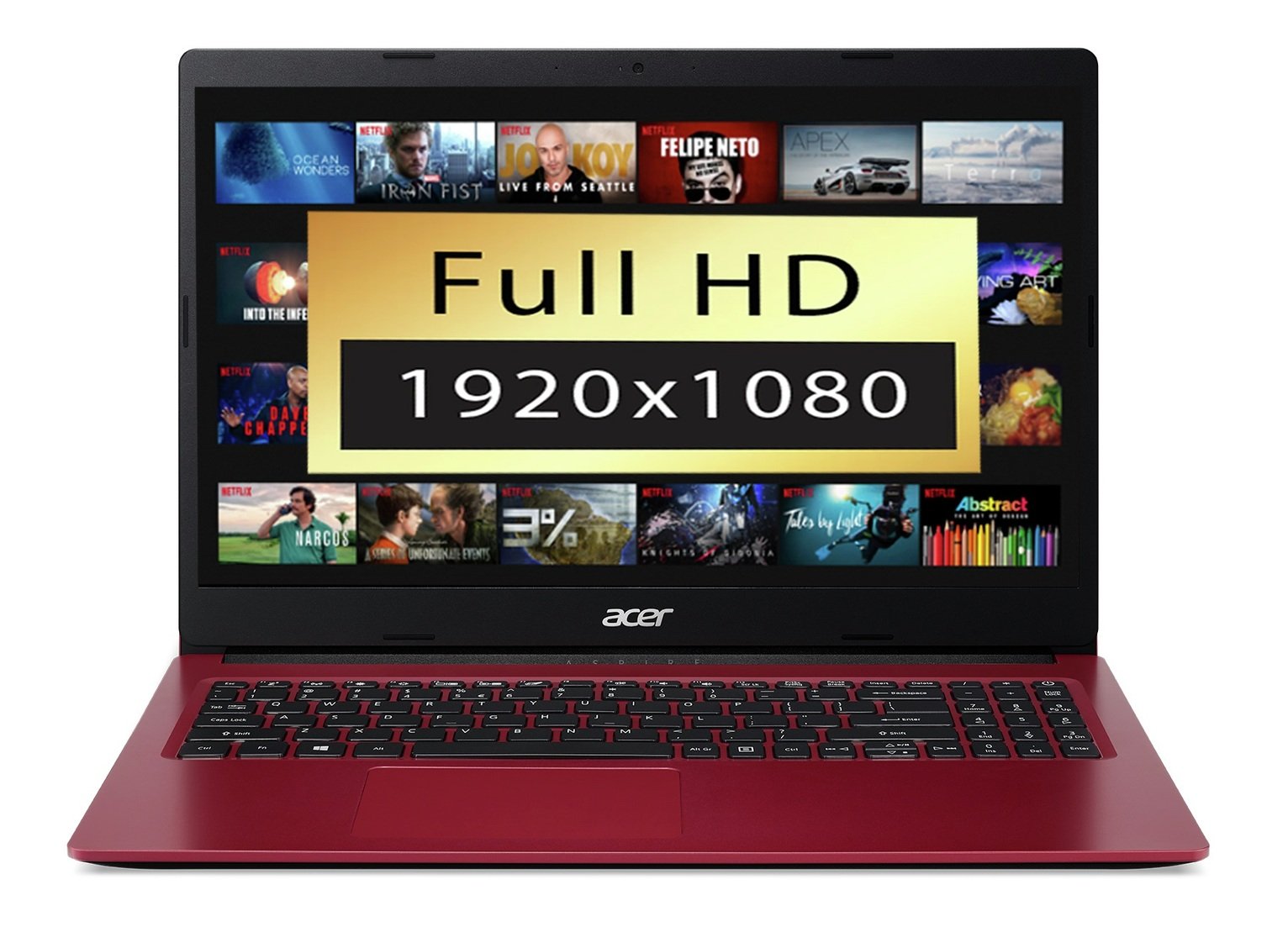 Acer Aspire 3 15.6 Inch A9 4GB 1TB FHD Laptop Red (2724810) Argos