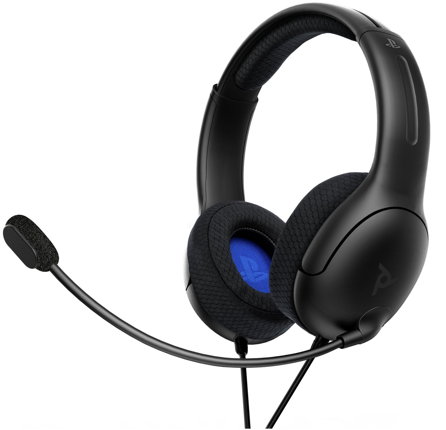 PDP Licensed LVL40 Stereo PS5, PS4 & PC Headset Black (3030455