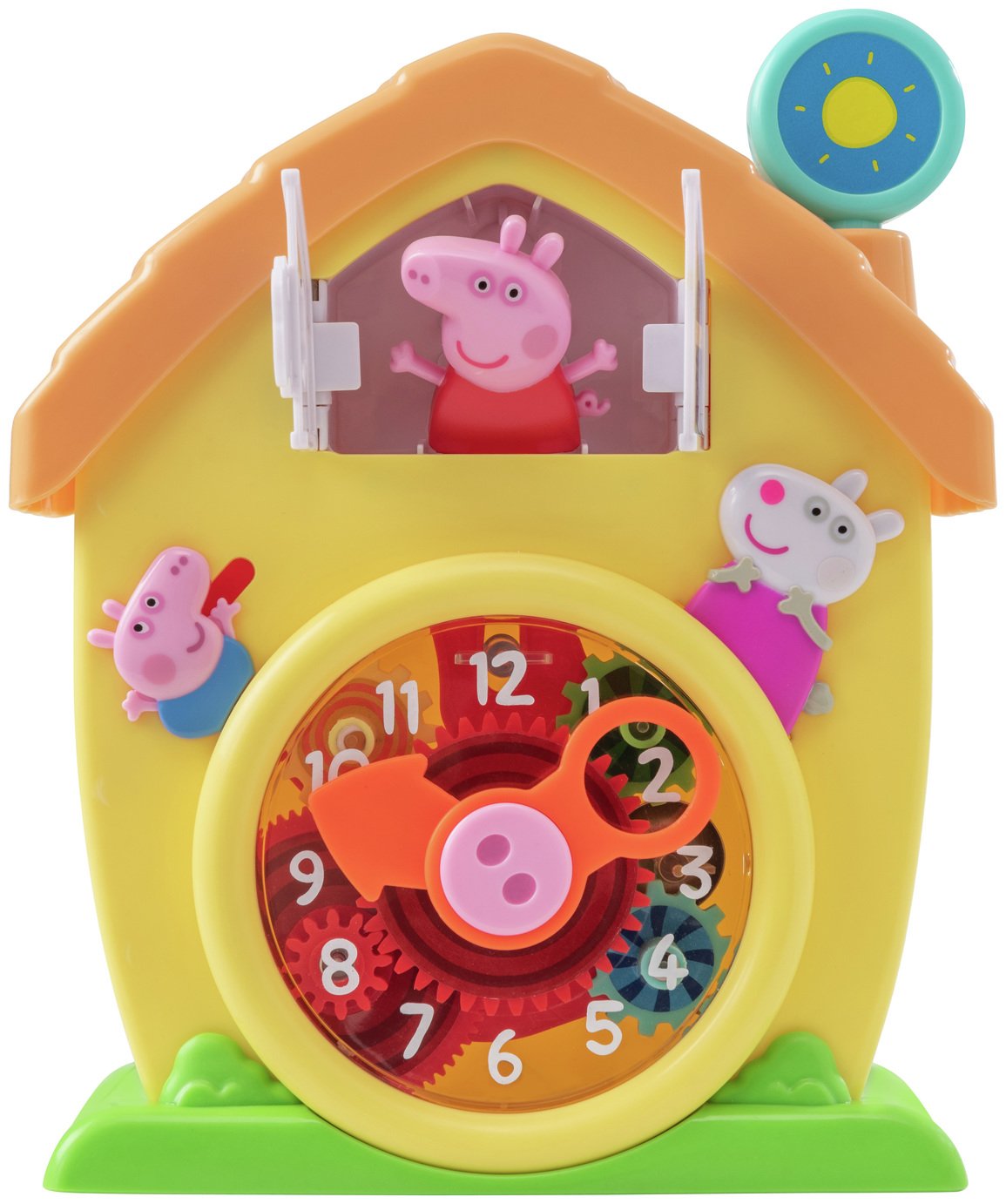 Peppa Pig Cuckoo Clock Interactive Time Learning (3038000) Argos