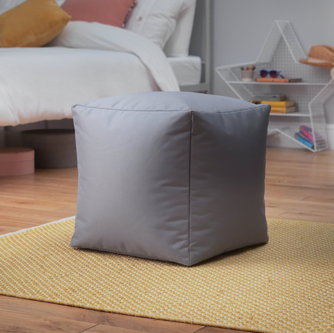 Argos Home Cube Grey Bean Bag Reviews Updated June 2023