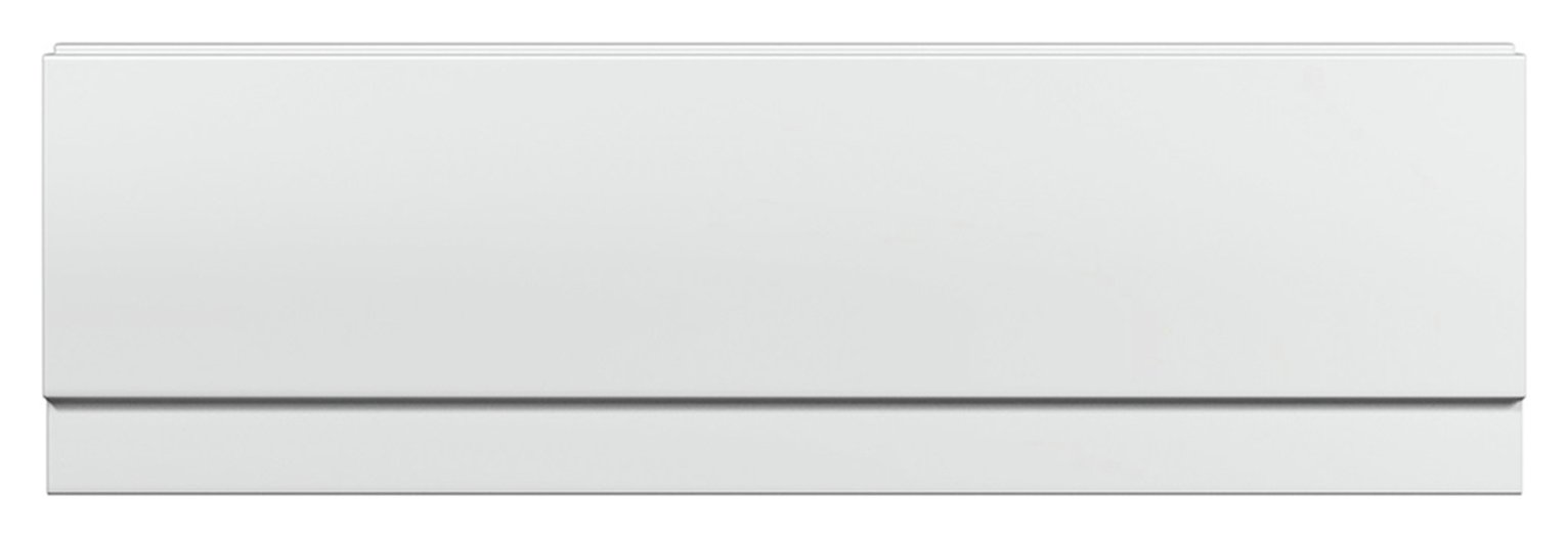 PJH Lavari Bathroom Basics Front Bath Panel White (6732231) Argos