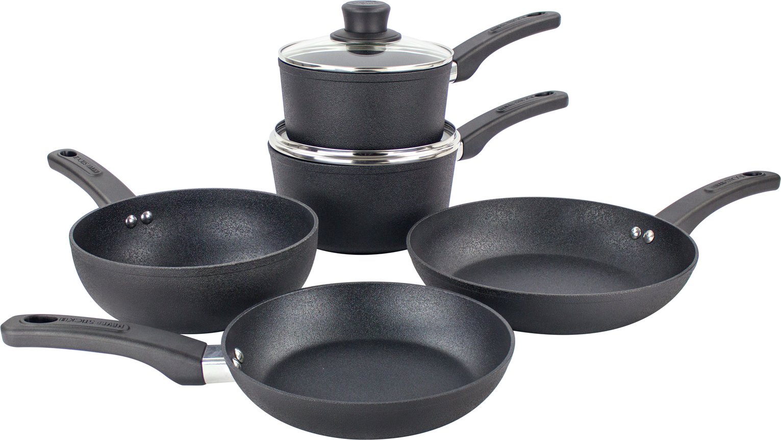 Scoville Pure Neverstick 5 Piece Pan Set Reviews Updated November 2023