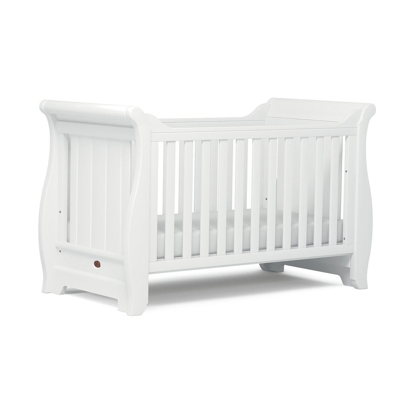 Boori Sleigh Cot Bed Barley White (3082166) Argos Price Tracker