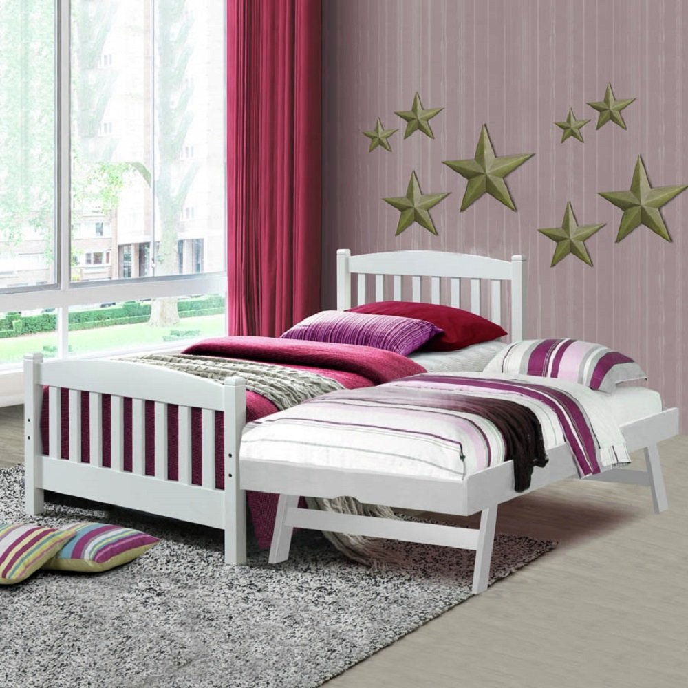 Snowy Bed with Pop Up Trundle (3087642) Argos Price Tracker