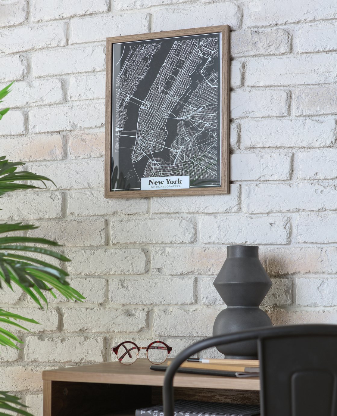 Argos Home Loft Map Wall Art Reviews Updated July 2023