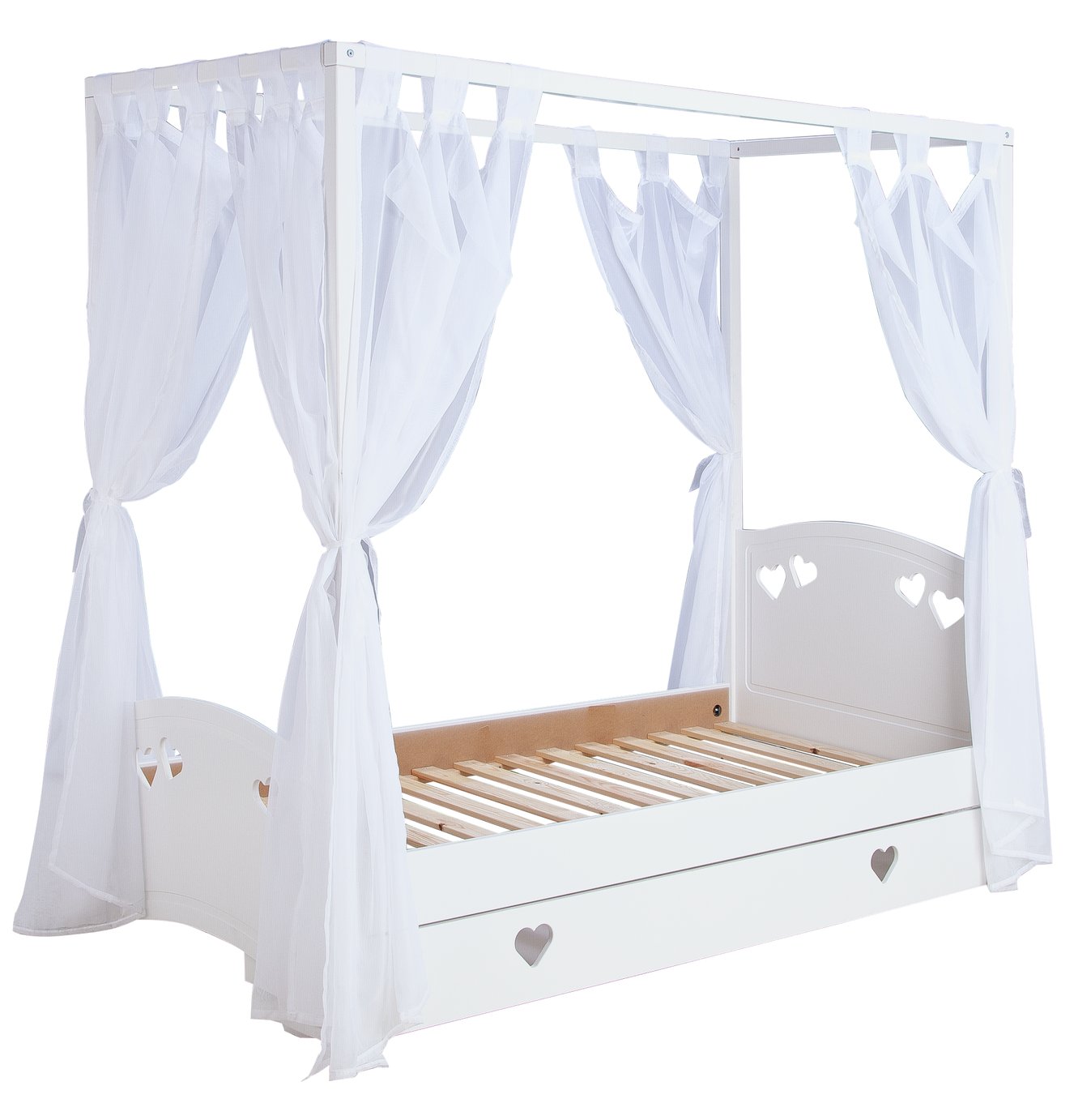 Argos Mia Single 4 Poster Bed Frame with Ashley Mattress Reviews