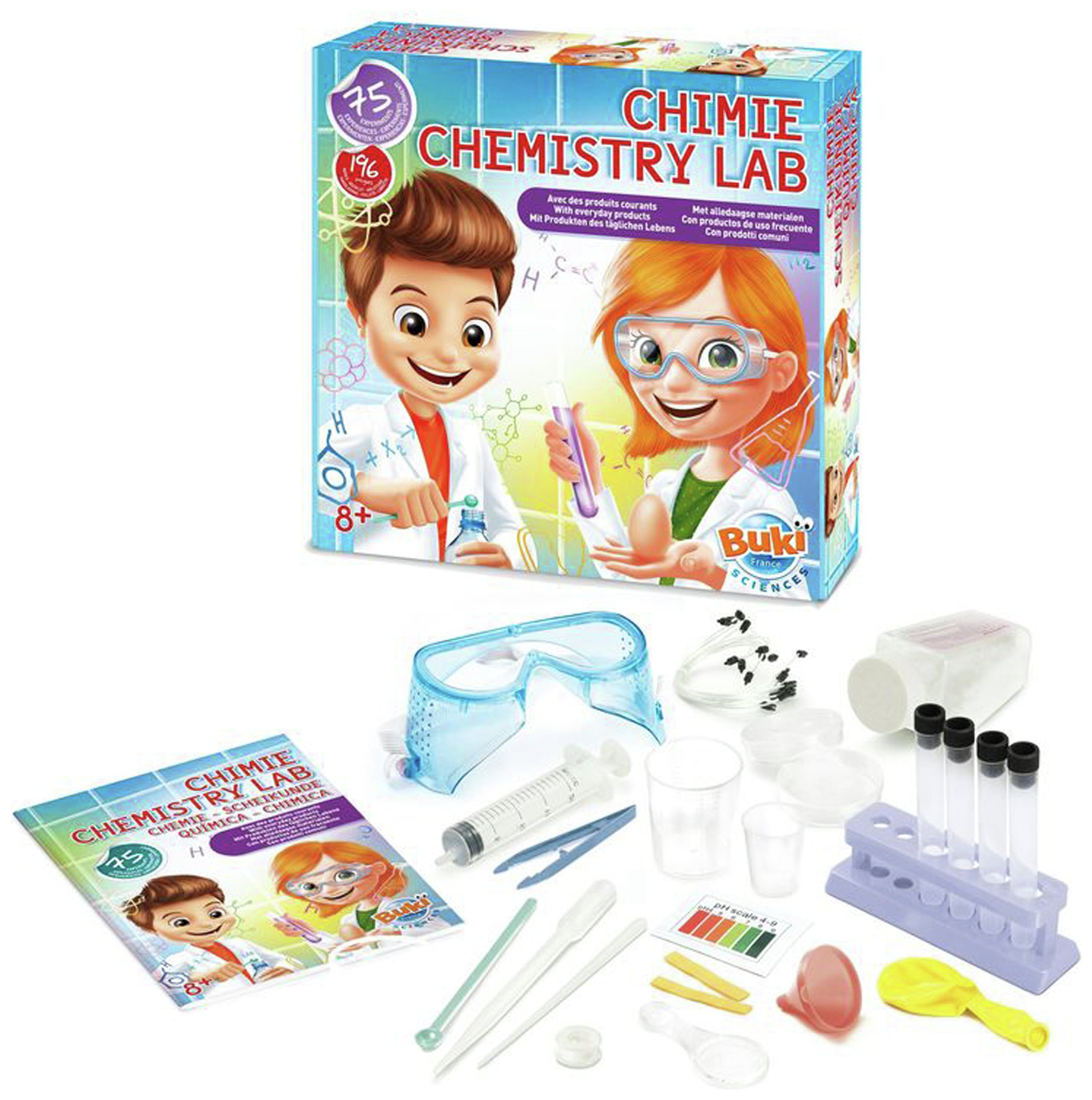 Buki Chemistry Set with 75 Experiments. Reviews