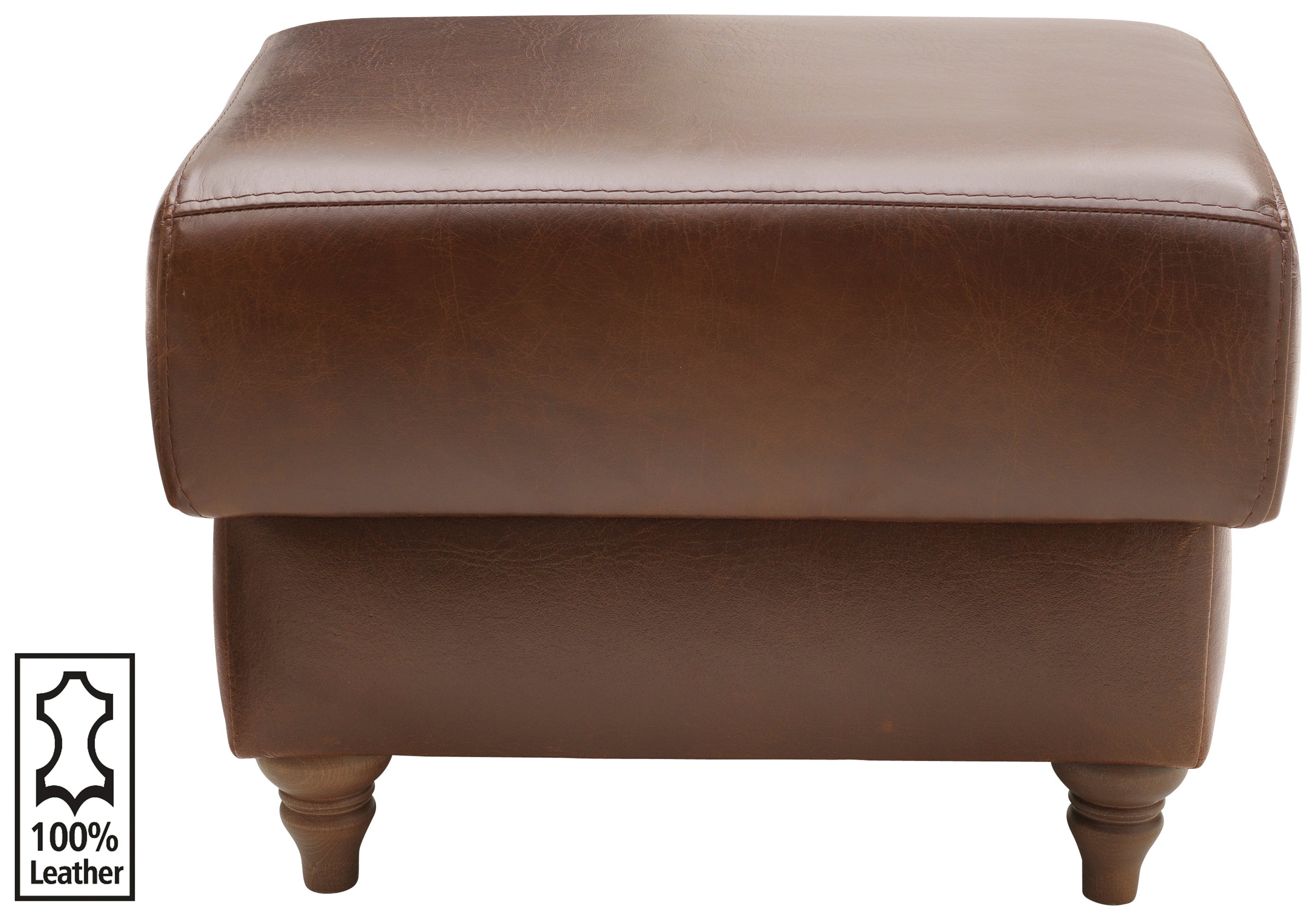 Argos Home Argyll Leather Footstool Reviews