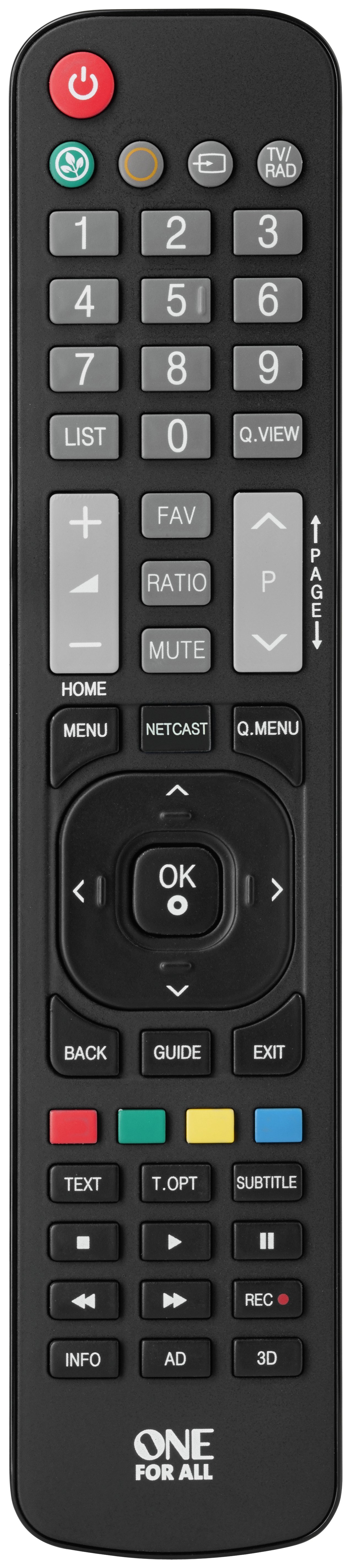 One For All LG Remote Control Reviews