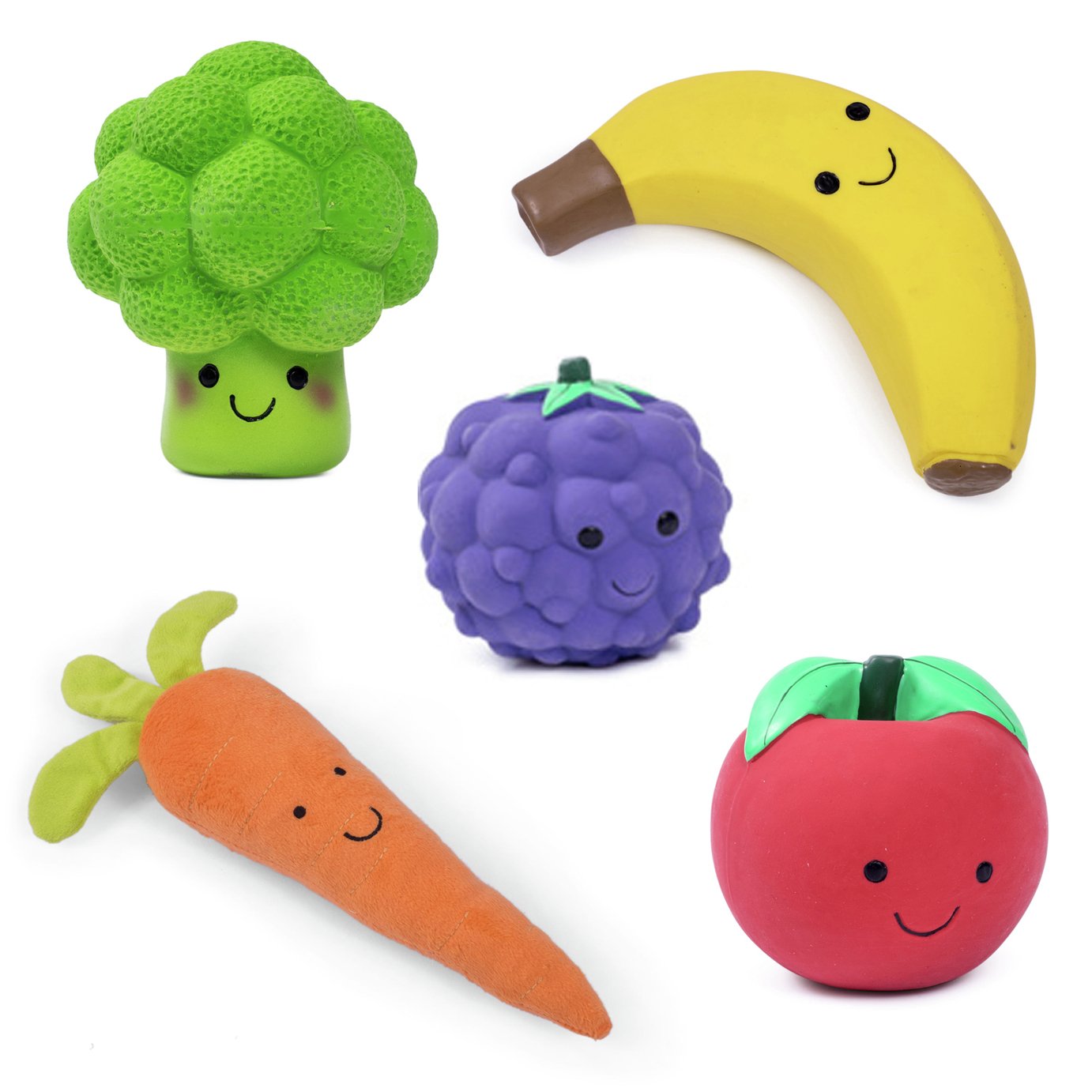 Petface Vegetable Pets 5 A Day Dog Toy (3342741) Argos Price Tracker