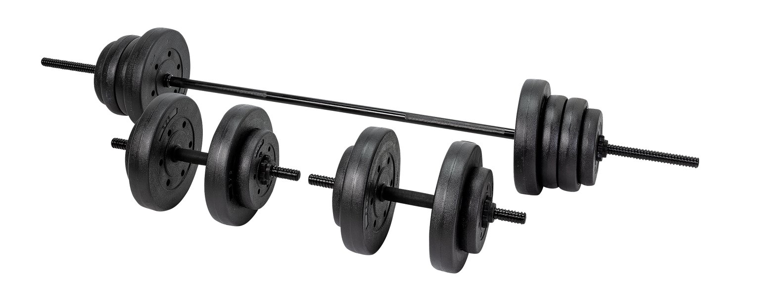 Opti Vinyl Barbell and Dumbbell Set Reviews Updated November 2023