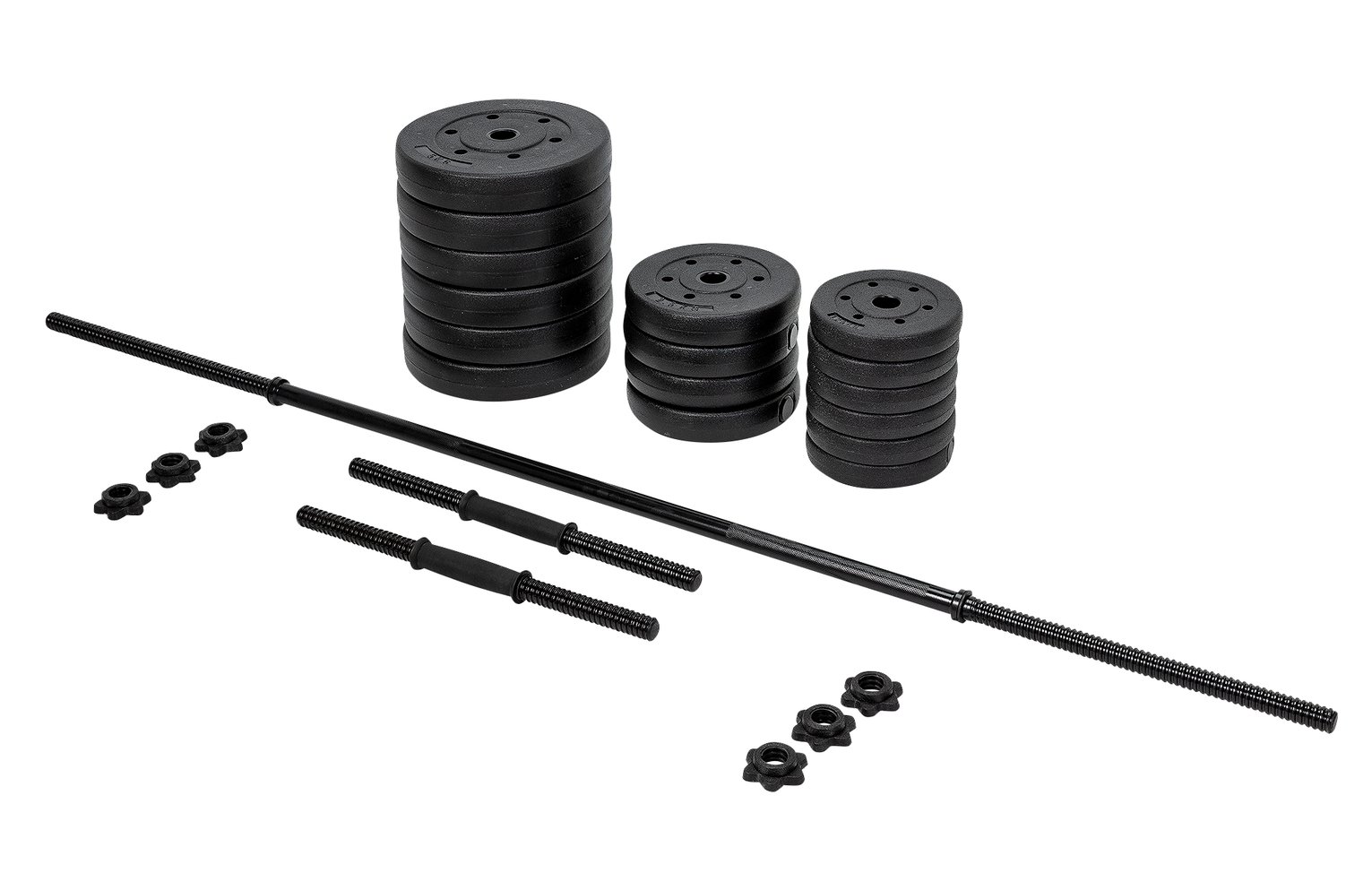 Opti Vinyl Barbell and Dumbbell Set Reviews Updated November 2023
