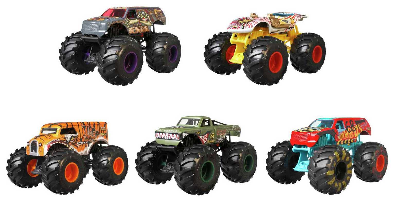 Hot Wheels Monster Trucks Oversized Toy Vehicle Assortment (3376528