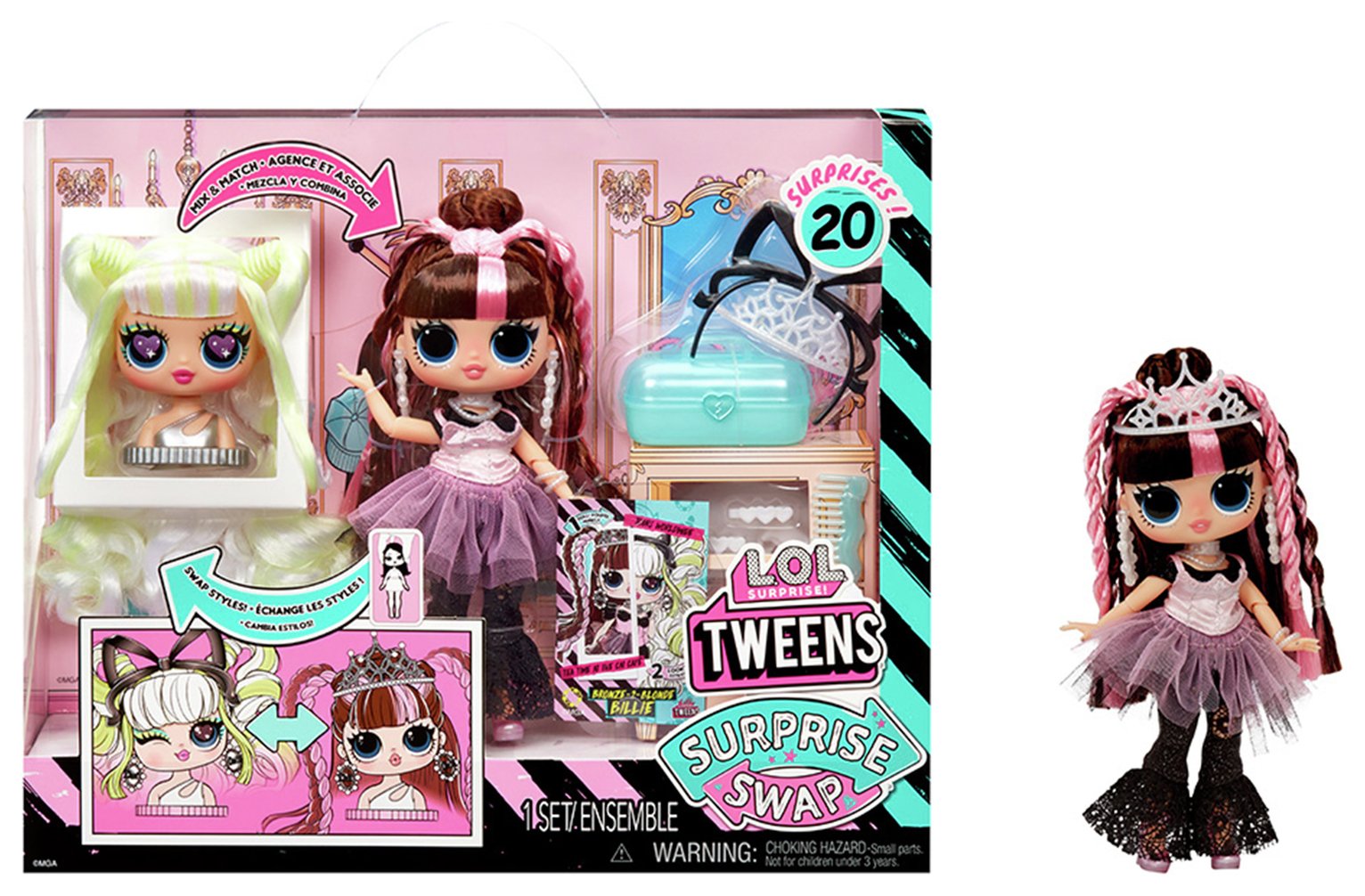 LOL Surprise Tweens Surprise Swap Doll Blonde Billie 25cm (3420546