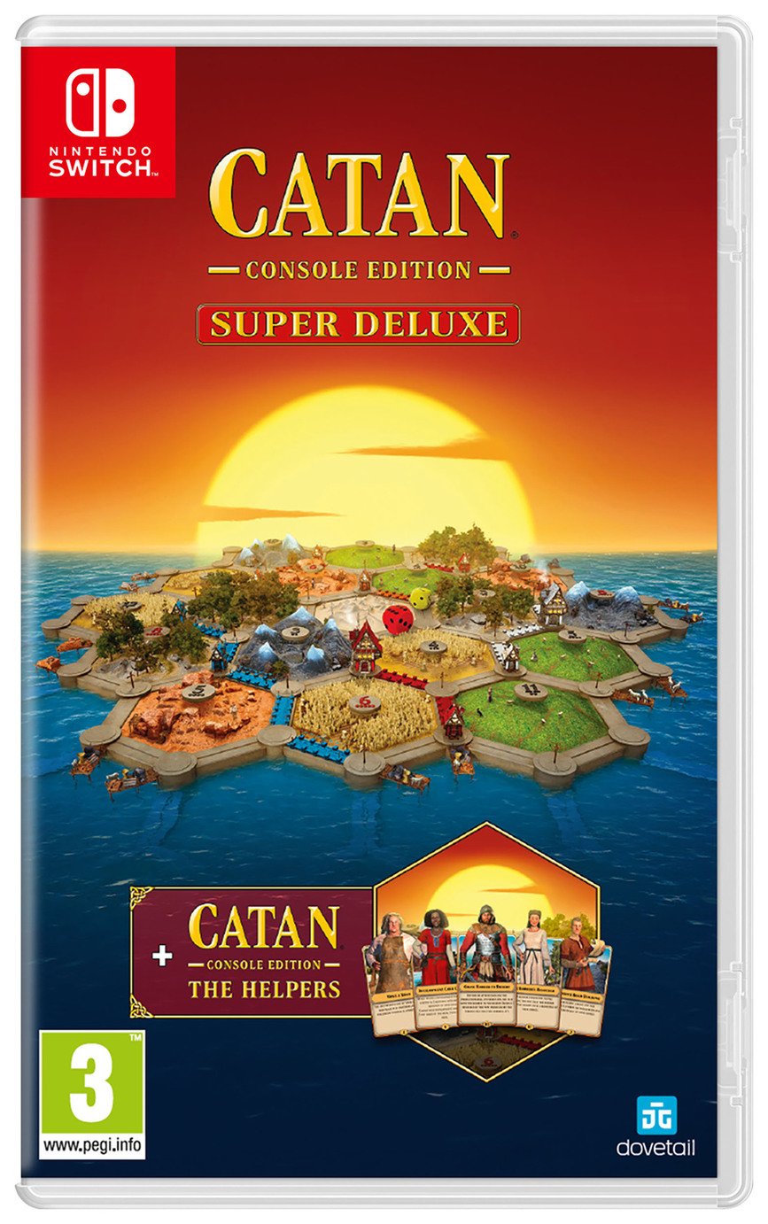 CATAN Console Edition Super Deluxe Nintendo Switch Game (3423158