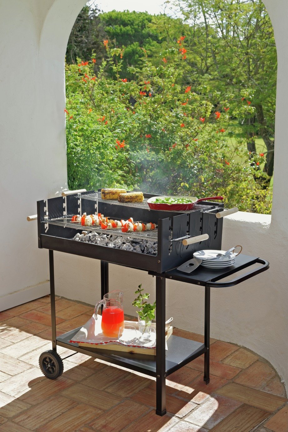 Argos Home Deluxe Charcoal Rectangle Steel Party BBQ Reviews Updated August 2024