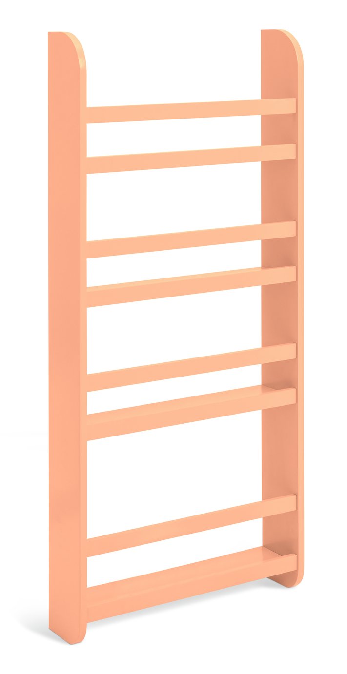 Habitat Kids Scandinavia Wall Mounted Bookcase Peach (3495461