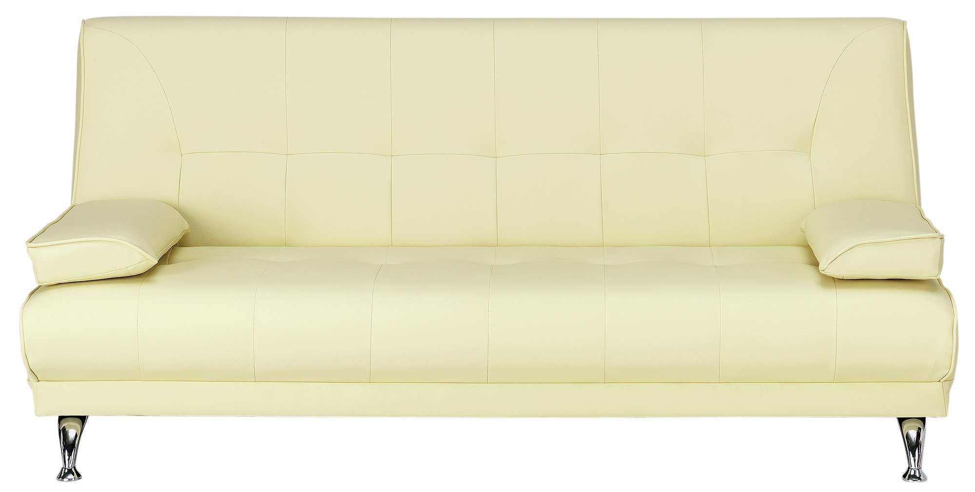 Argos Home Sicily 2 Seater Leather Effect Clic Clac Sofa Bed Reviews