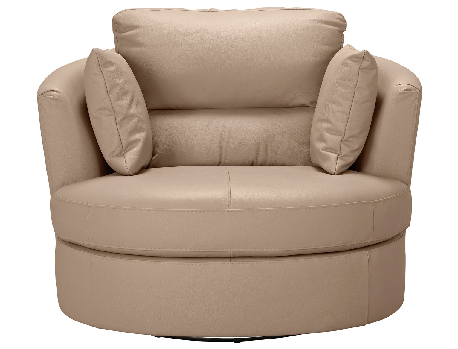 Argos Leather Swivel Chairs