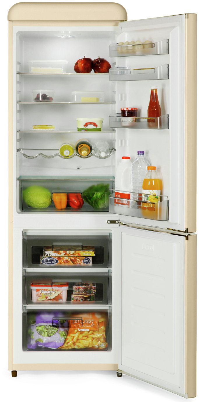Buy Swan SR11020CN Retro Tall Fridge Freezer Cream at Argos.co.uk