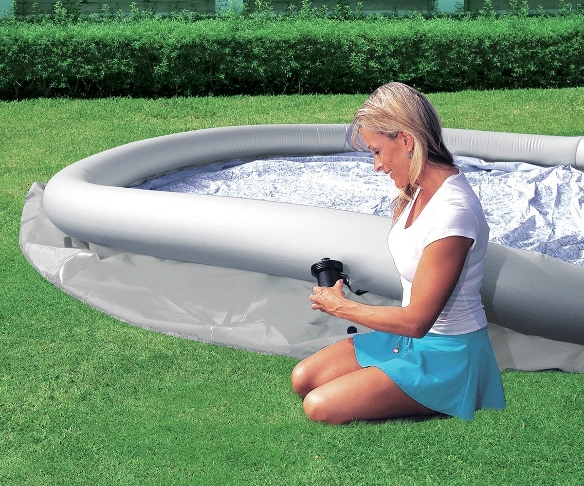 Bestway Quick Up Pool Set and Cover 10ft 3638 Litres Great Outdoor