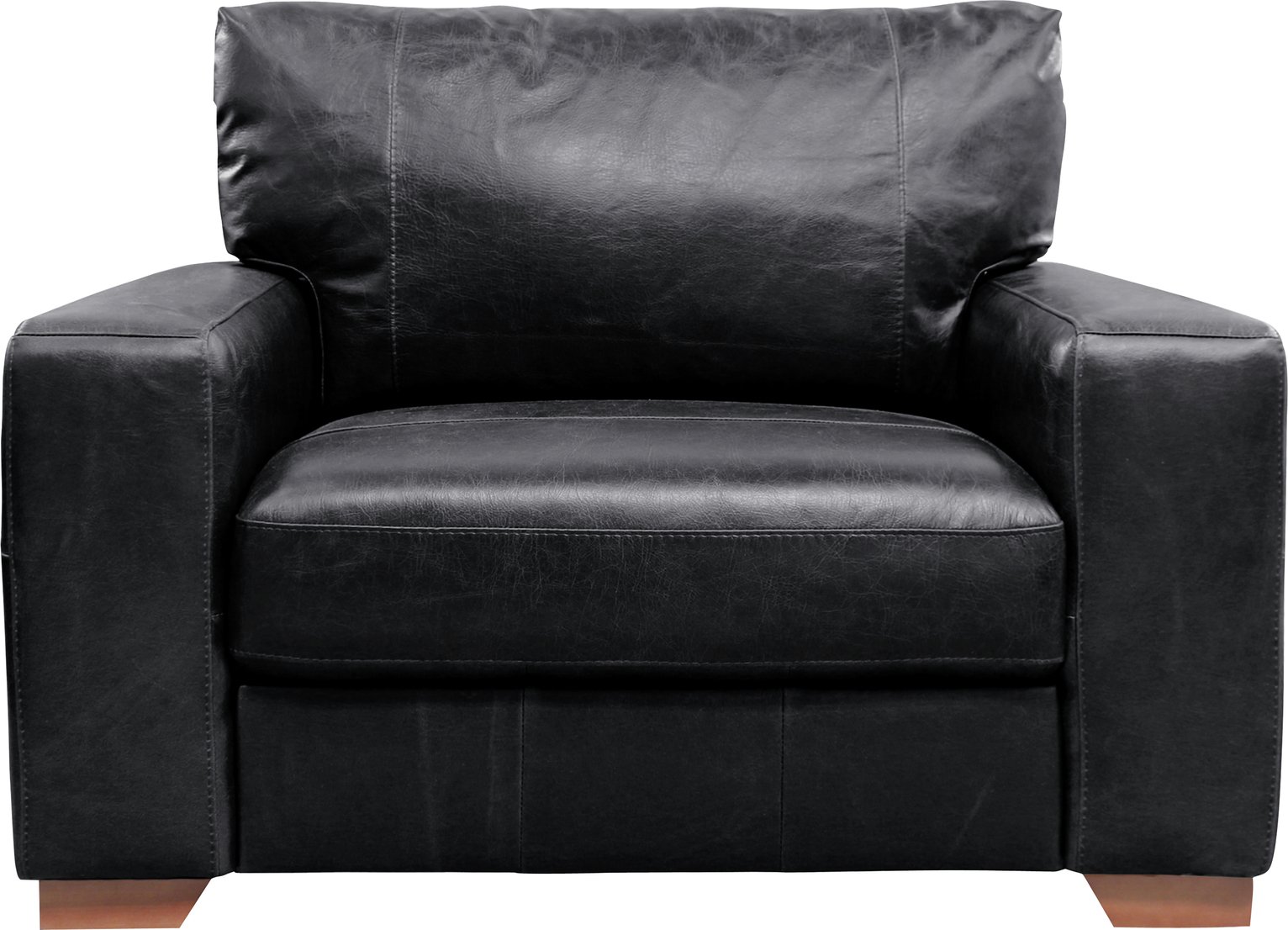 Argos Home Eton Leather Cuddle Chair Reviews