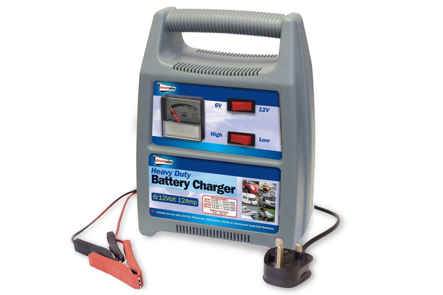 Streetwize 12amp 12V Automatic Battery Charger. Reviews