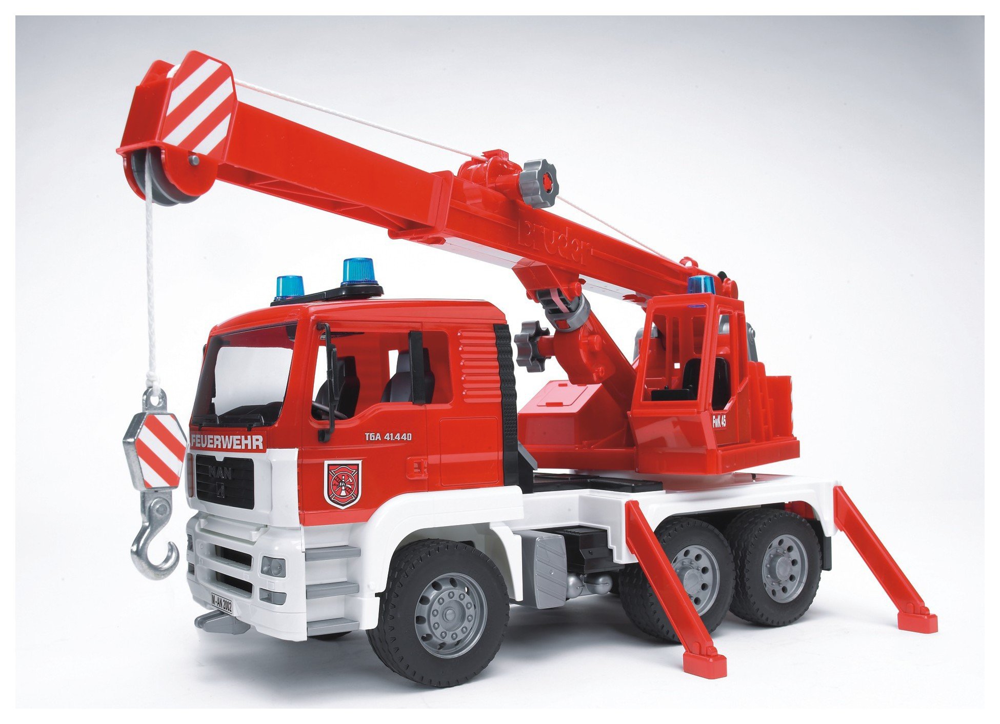 Bruder Man TGA Fire Engine Crane Truck. Reviews
