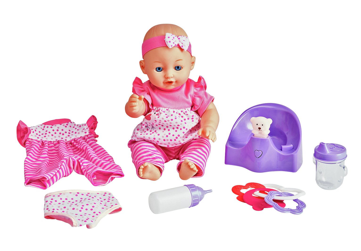 Chad Valley Babies To Love Doll and Interactive Potty Set Reviews