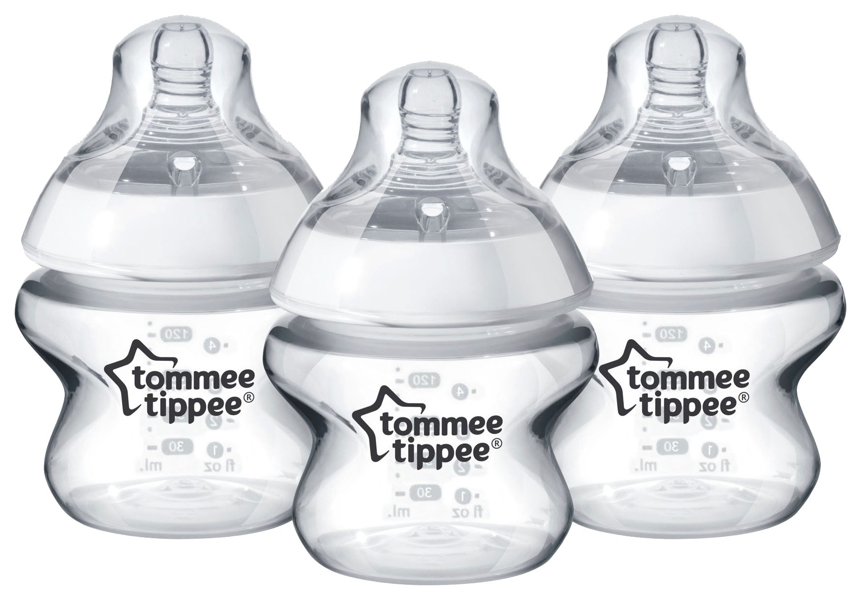 Tommee Tippee Closer to Nature Bottles 150ml x 3. Reviews