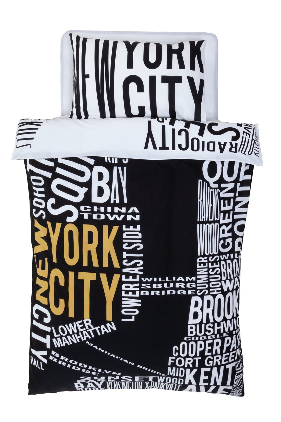 Argos Home NYC Word Map Bedding Set Reviews Updated March 2022
