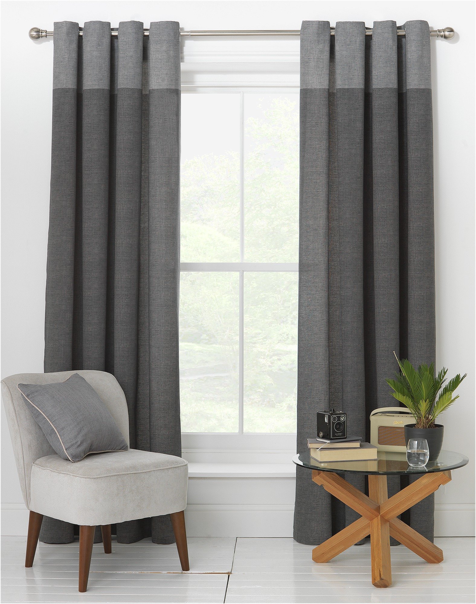 Argos Home Dublin Unlined Eyelet Curtains 168x229cm Reviews