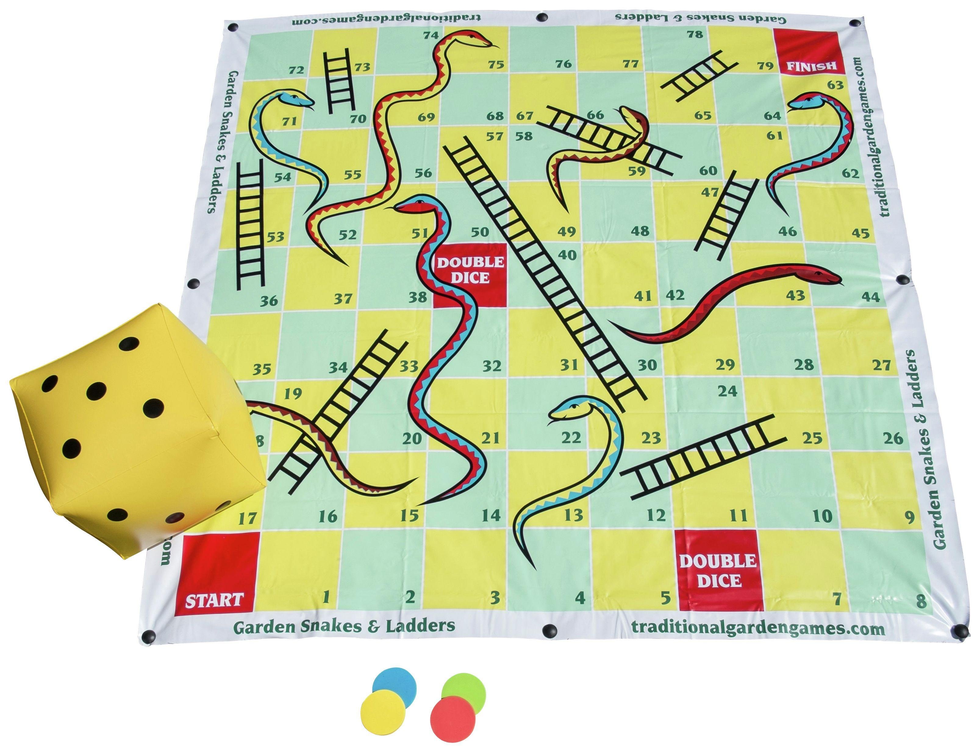 Traditional Garden Games Garden Snakes and Ladders 2m x 2m Reviews