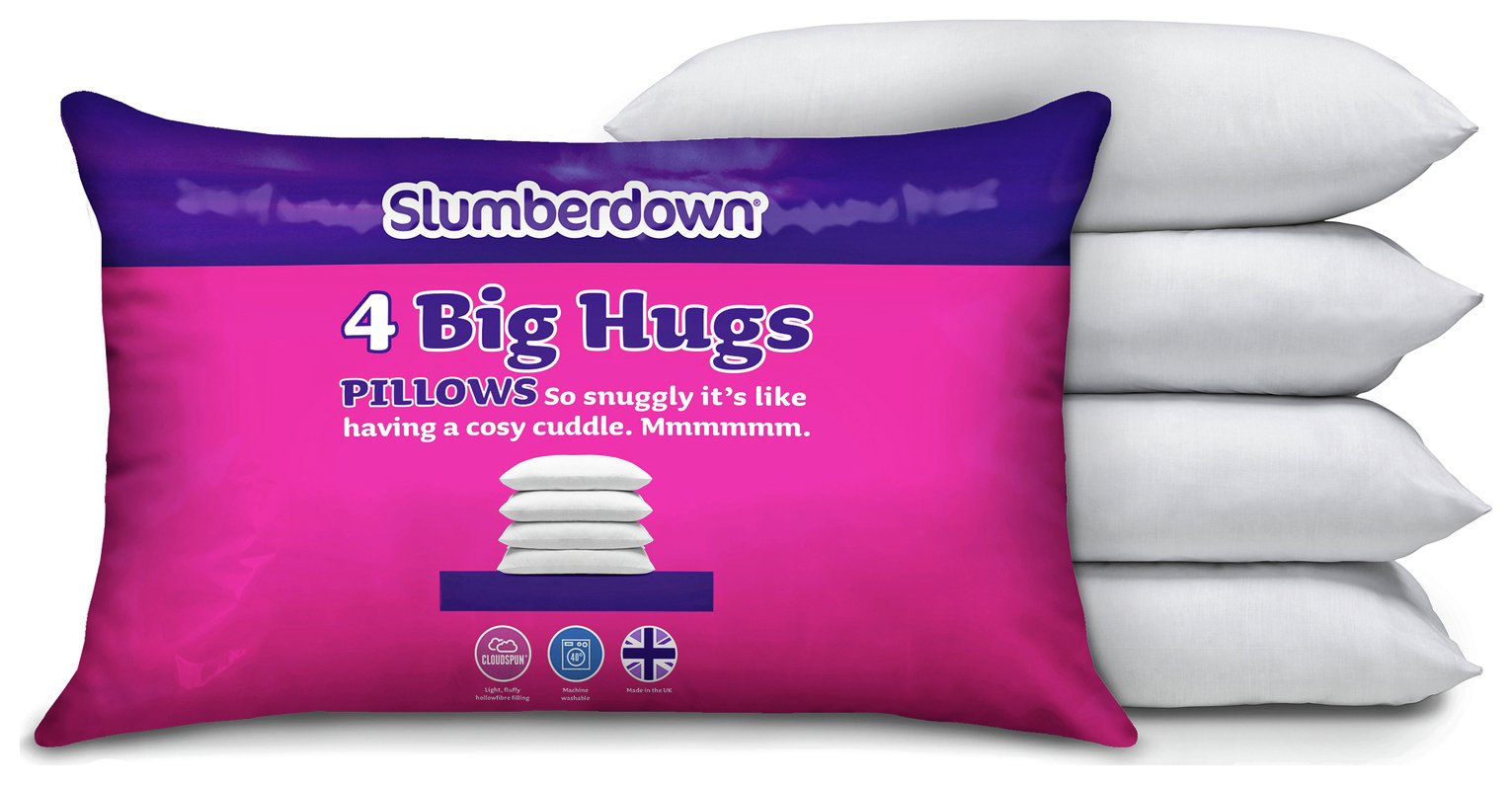 Review of Slumberdown Big Hugs 4 Pack of Pillows