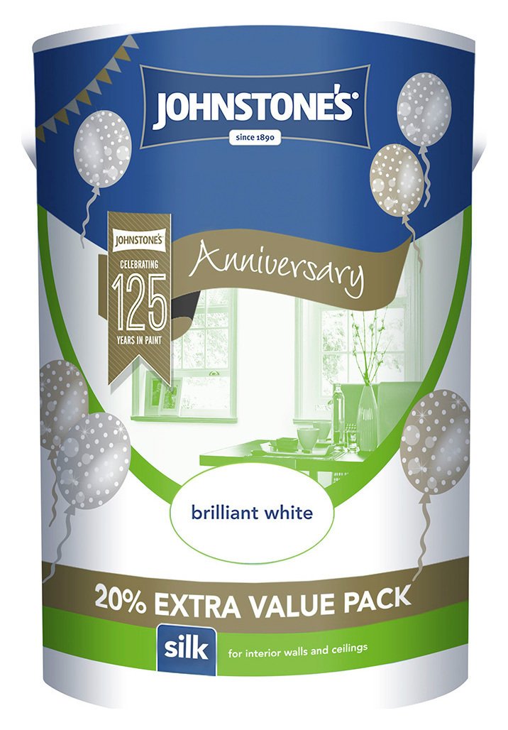 Johnstone's Brilliant White Silk Emulsion 6L Reviews