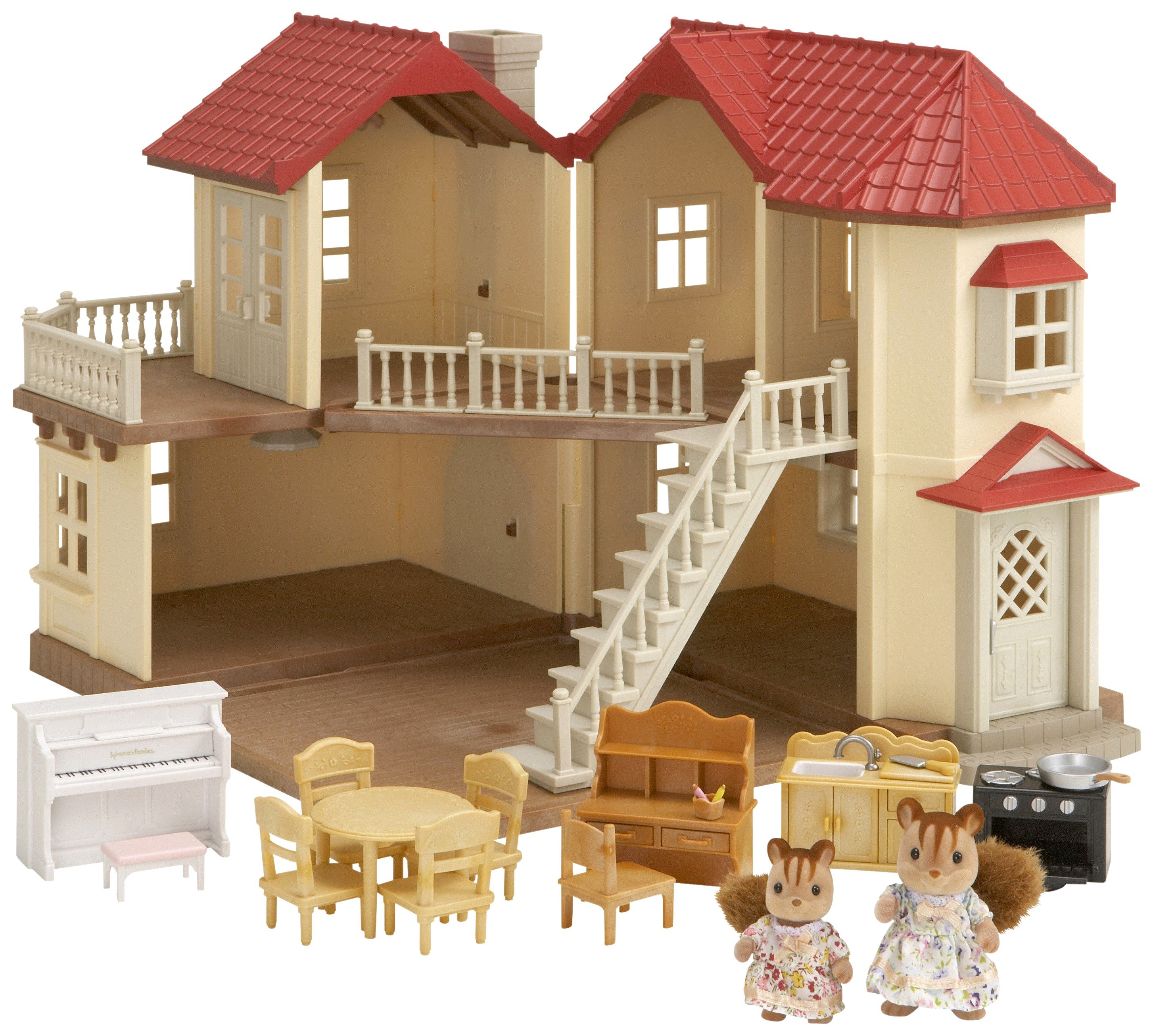 Sylvanian Families Beechwood Hall Gift Set with Furniture (4135706