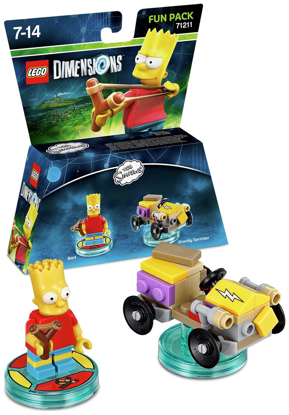 LEGO Dimensions Bart Simpson Fun Pack (4188045) Argos Price Tracker