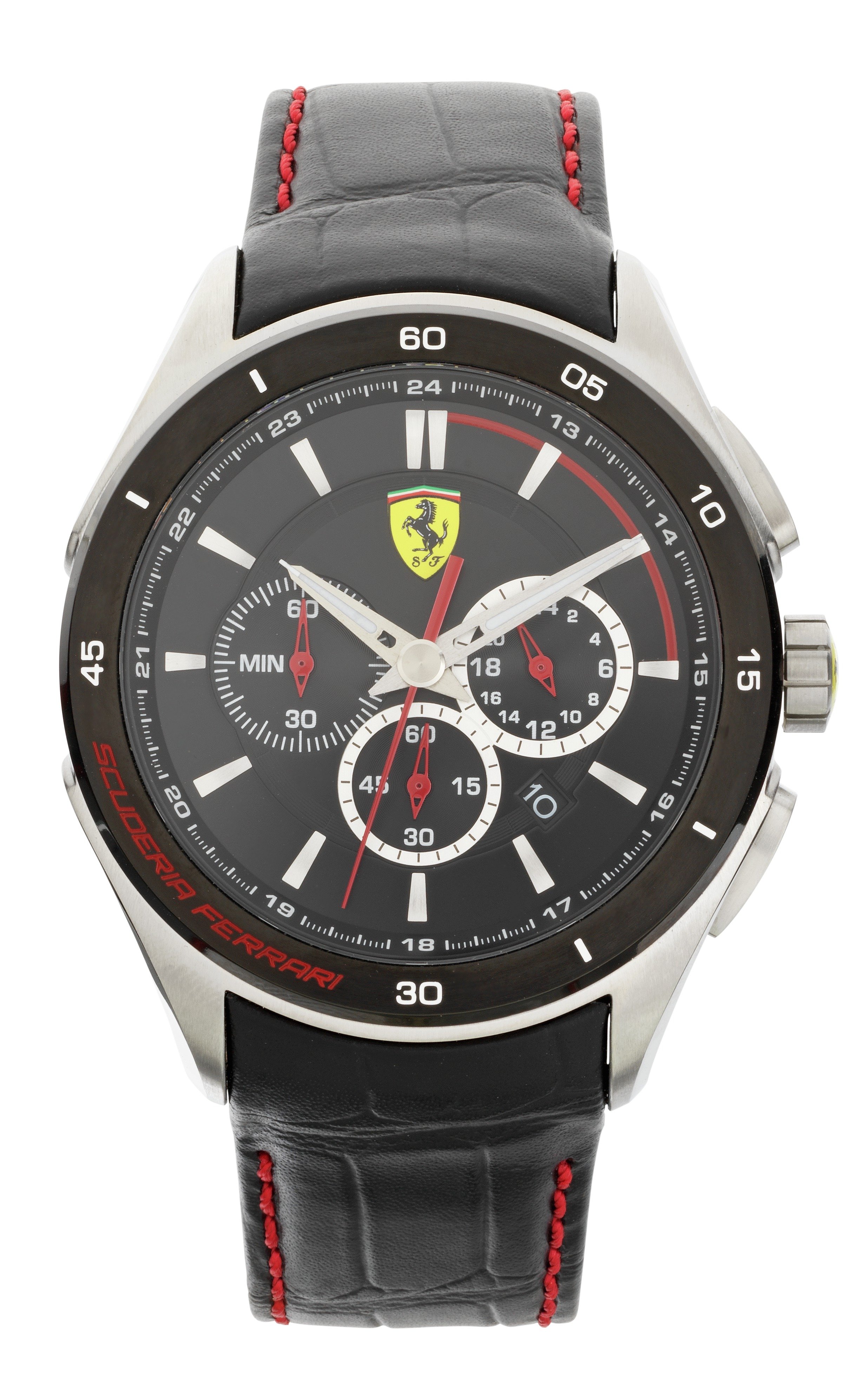 Review of Scuderia Ferrari Mens Gran Premio Black Strap Watch