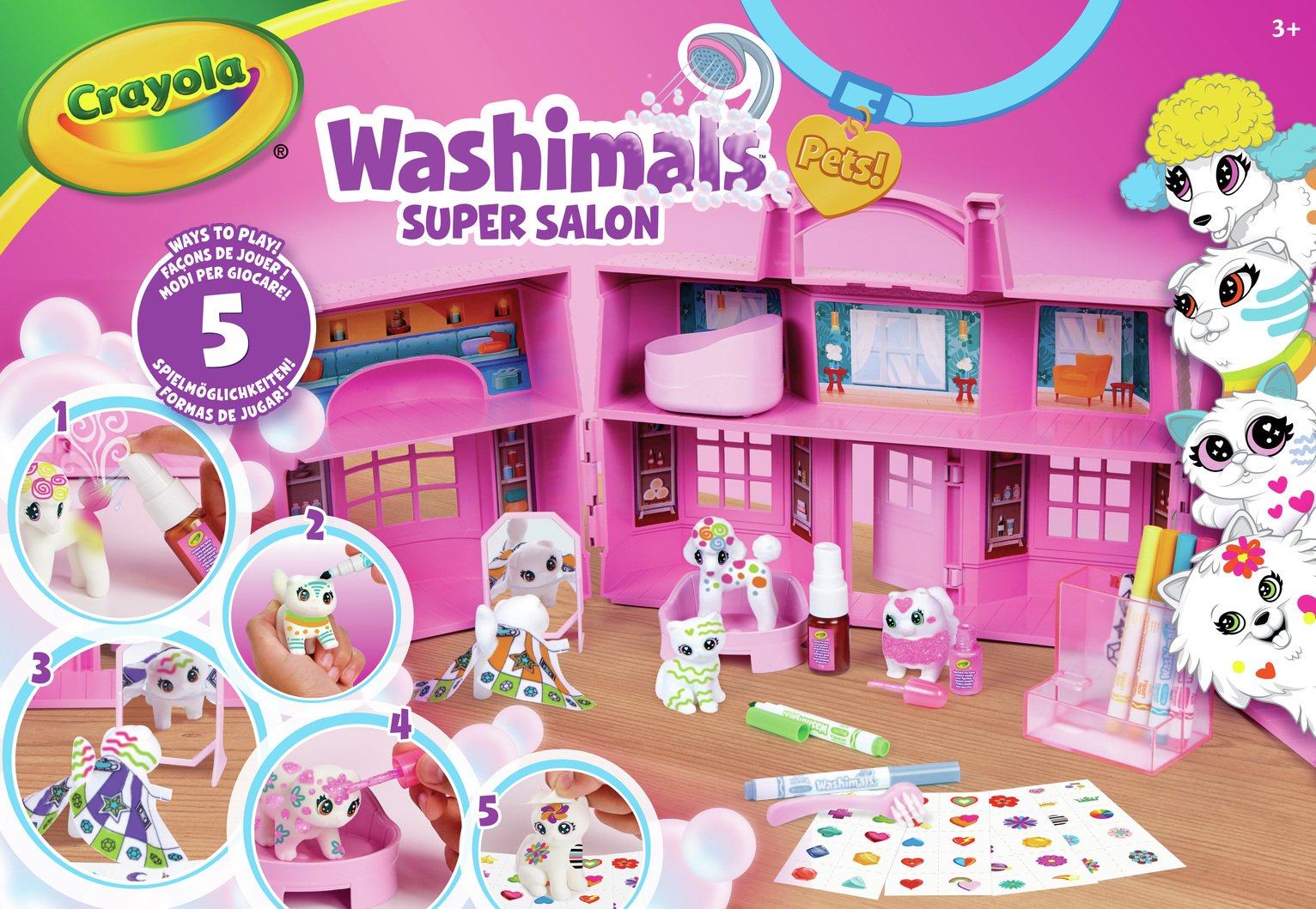 Crayola Washimals Super Salon Playset Review Toy Reviews