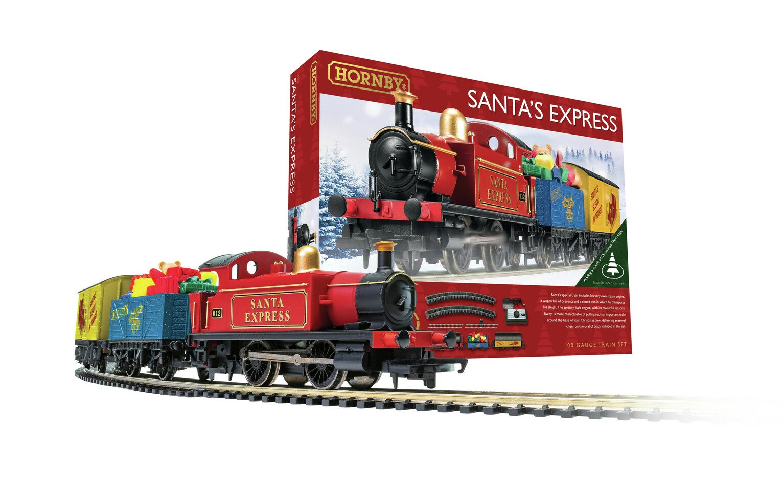 Hornby Hobbie Santa Express Train Set. (4398725) Argos Price Tracker