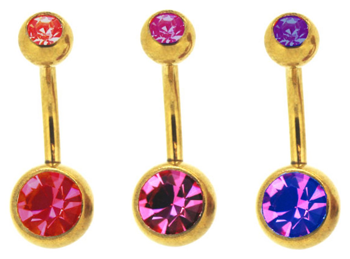 Argos Stainless Steel Gold Belly Bars Reviews