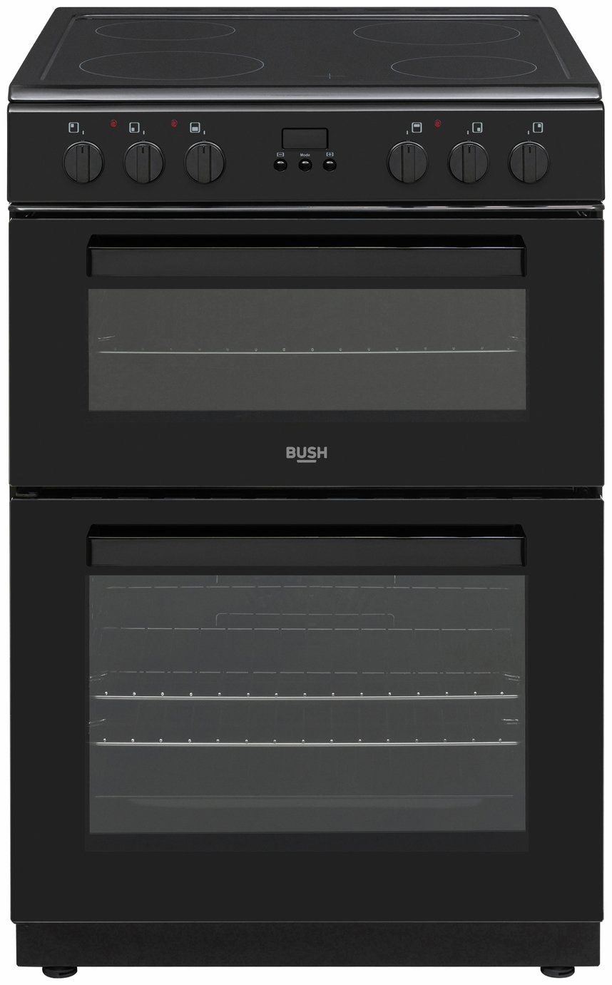 Black Electric Cooker 60cm at Tesco, Argos, AO, Currys, John Lewis, Hughes, ASDA, Aldi, Lidl, B