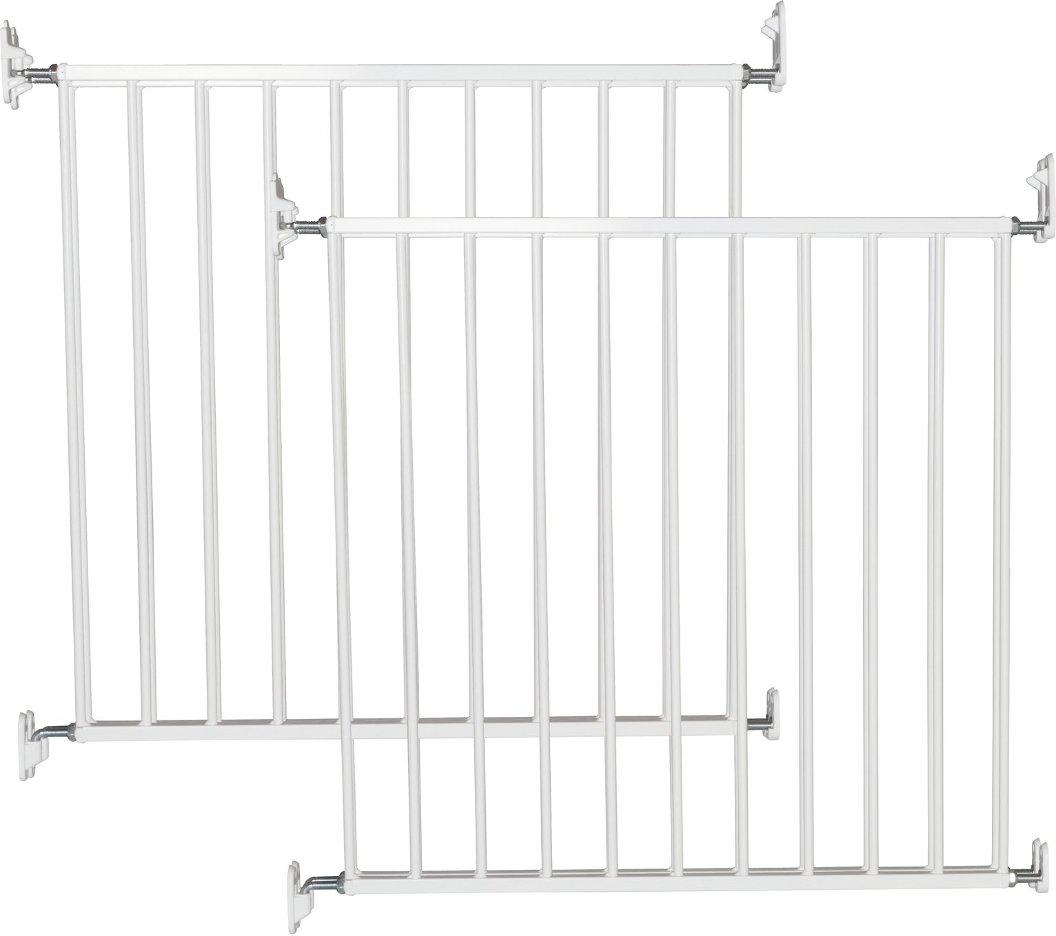 BabyDan No Trip Safety Gate Twin Pack