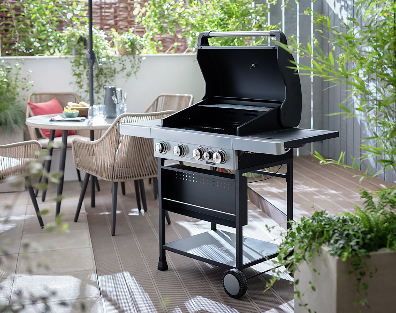 Argos Home Premium 4 Burner Gas BBQ & Side Burner Reviews Updated June 2023