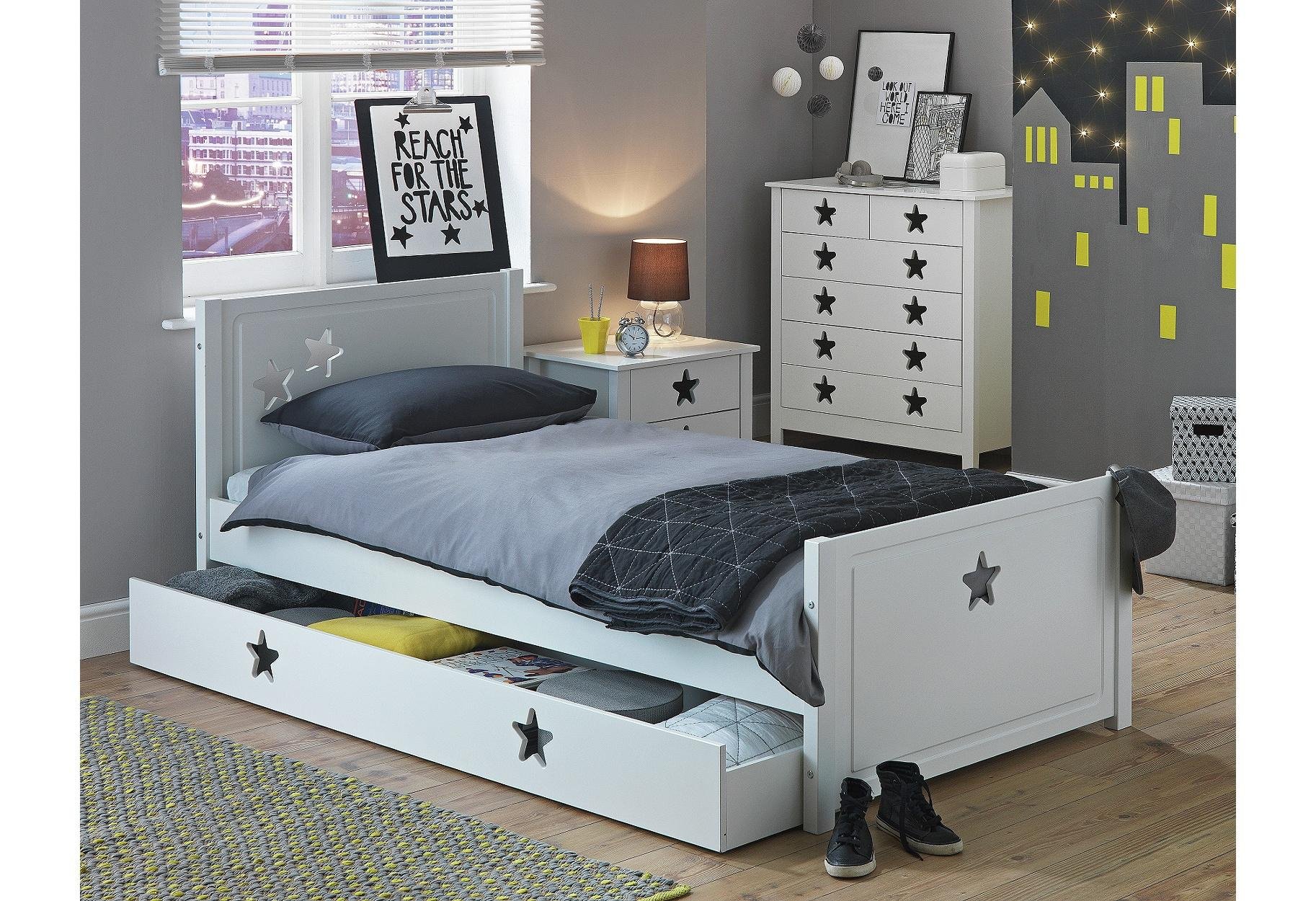 Argos Home Stars Single Bed with Drawer Reviews Updated February 2024