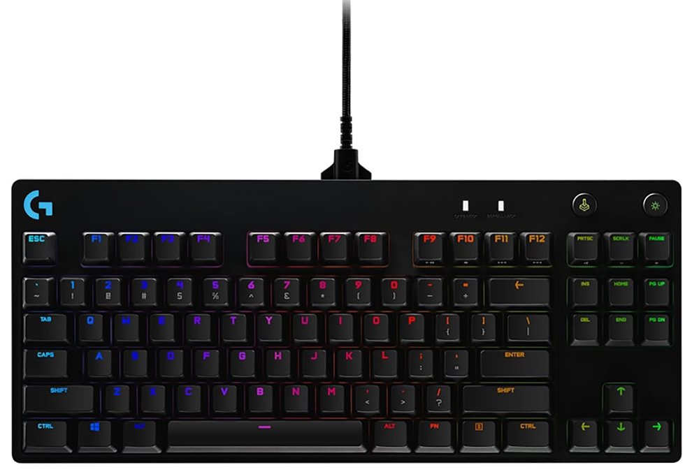Logitech Tenkeyless G Pro Wired Gaming Keyboard review 9.4 / 10