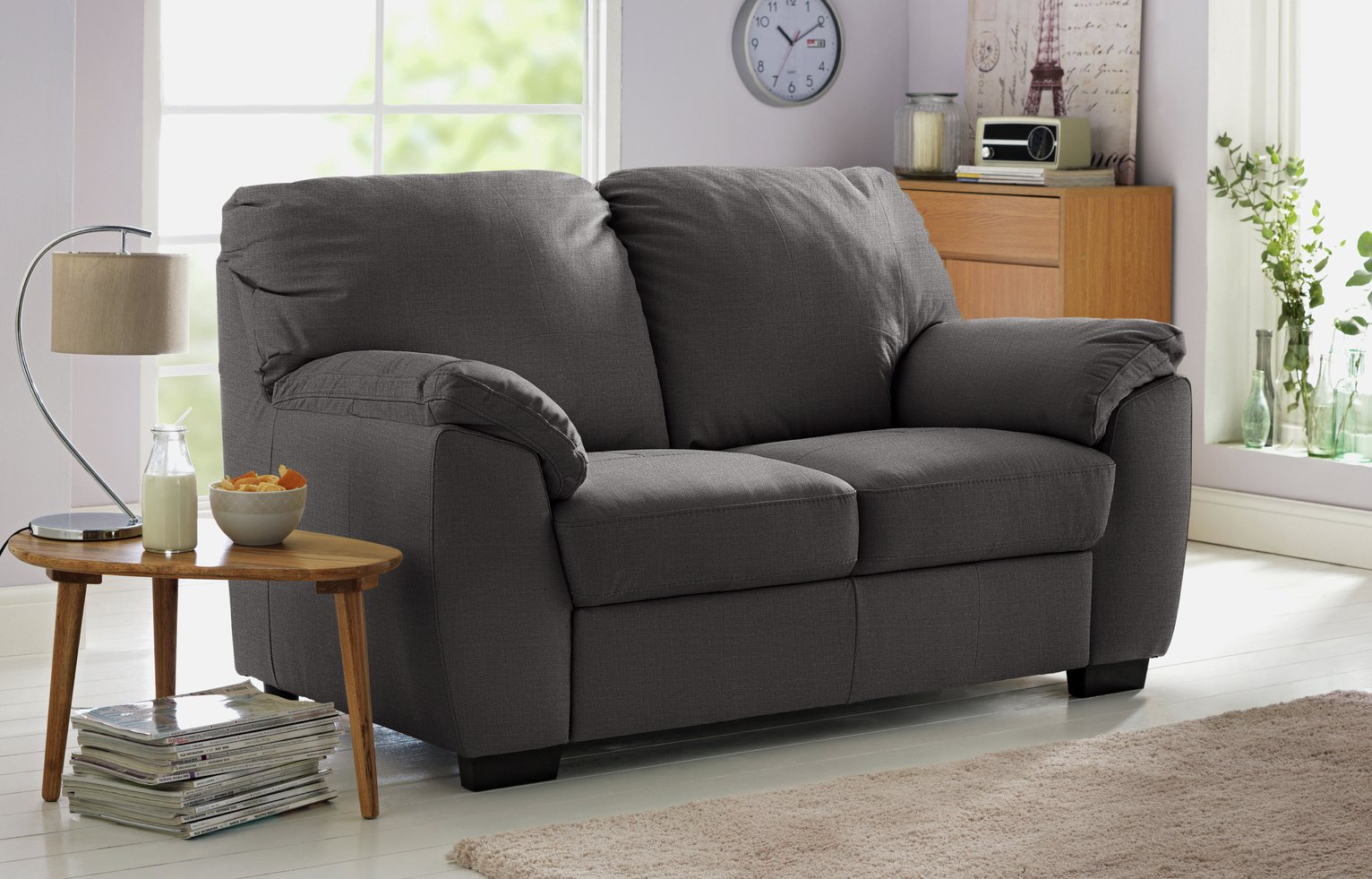 Argos Home Milano Pair of Fabric 2 Seater Sofa Reviews Updated July 2023