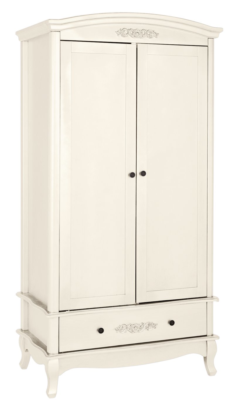 Argos Home Sophia 3 Piece 2 Door Wardrobe PackageSoft White Reviews